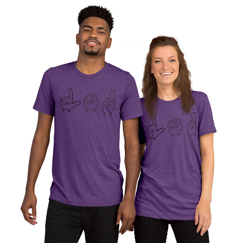 ASL LSU Short sleeve t-shirt