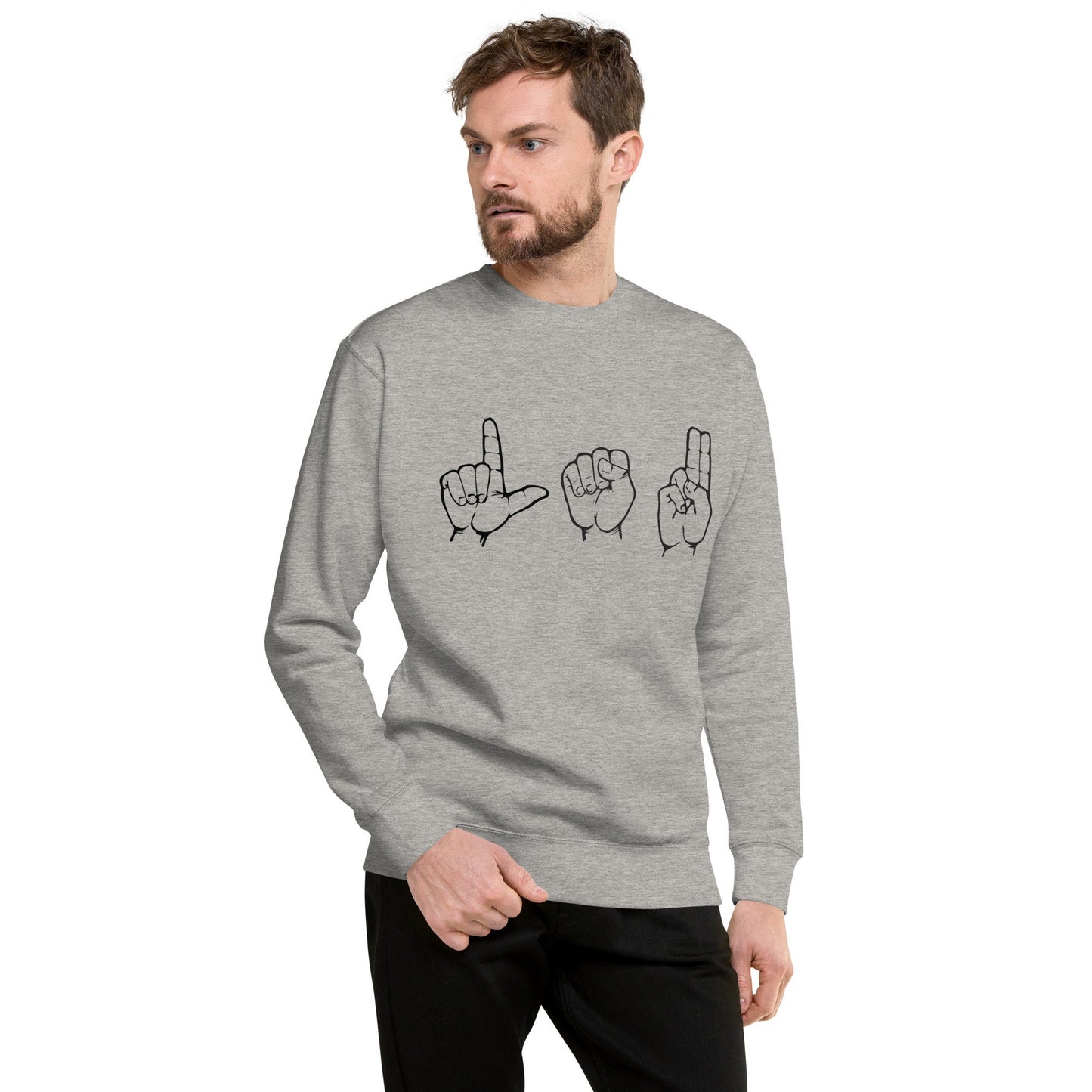 ASL 'LSU' Unisex Fleece Sweatshirt