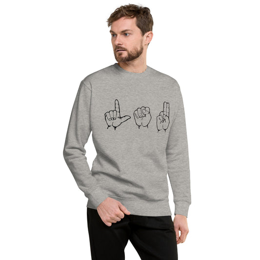 ASL 'LSU' Unisex Fleece Sweatshirt