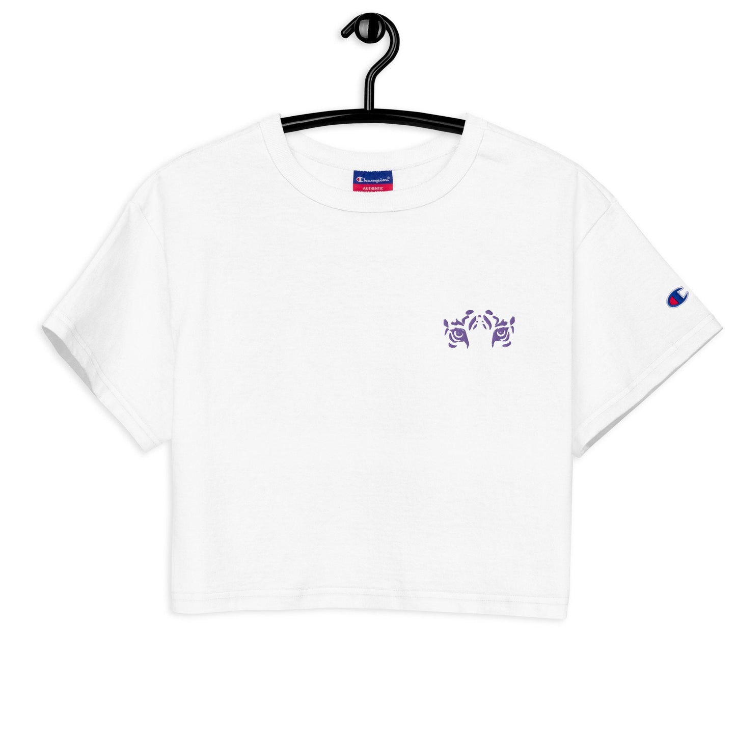 Tiger Eyes Champion crop top