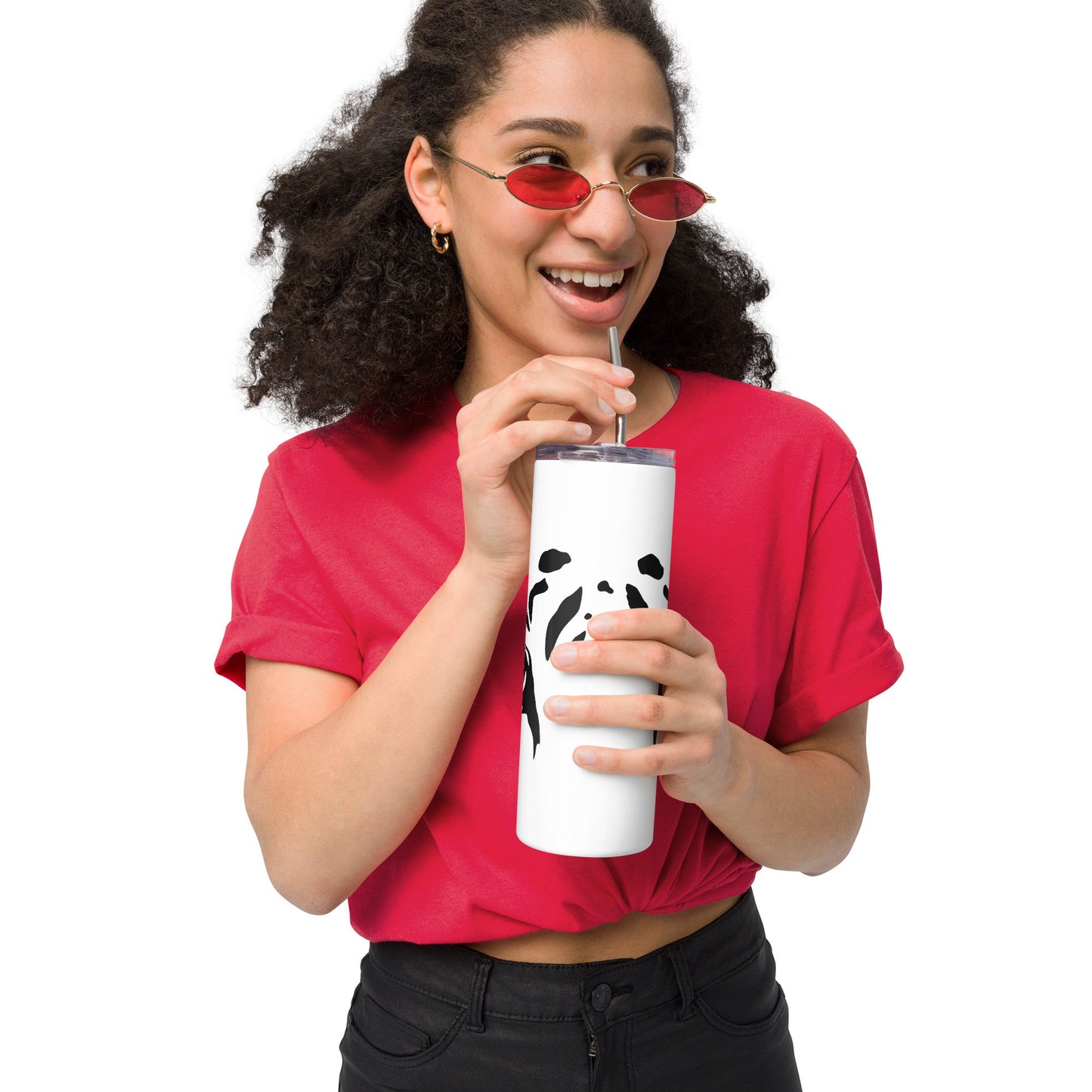 Tiger eyes Stainless steel tumbler