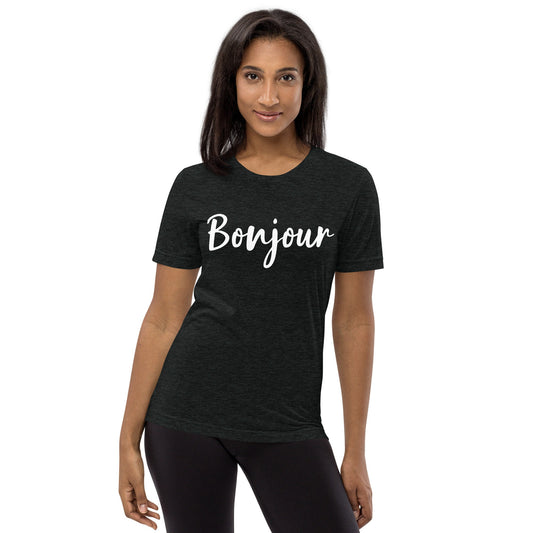 Bonjour Short sleeve t-shirt