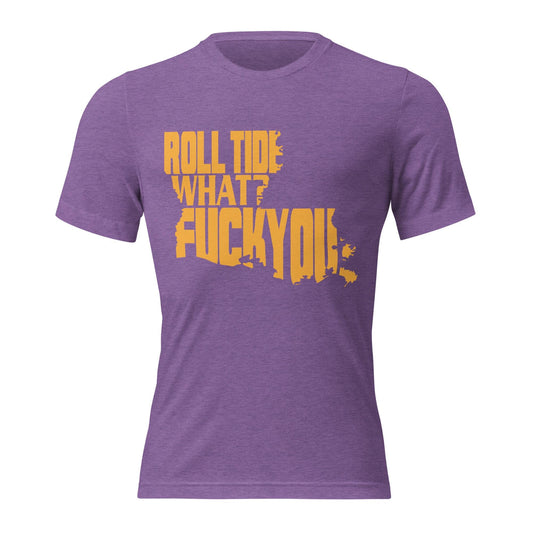 Roll Tide What?! Unisex Tri-Blend Short sleeve t-shirt