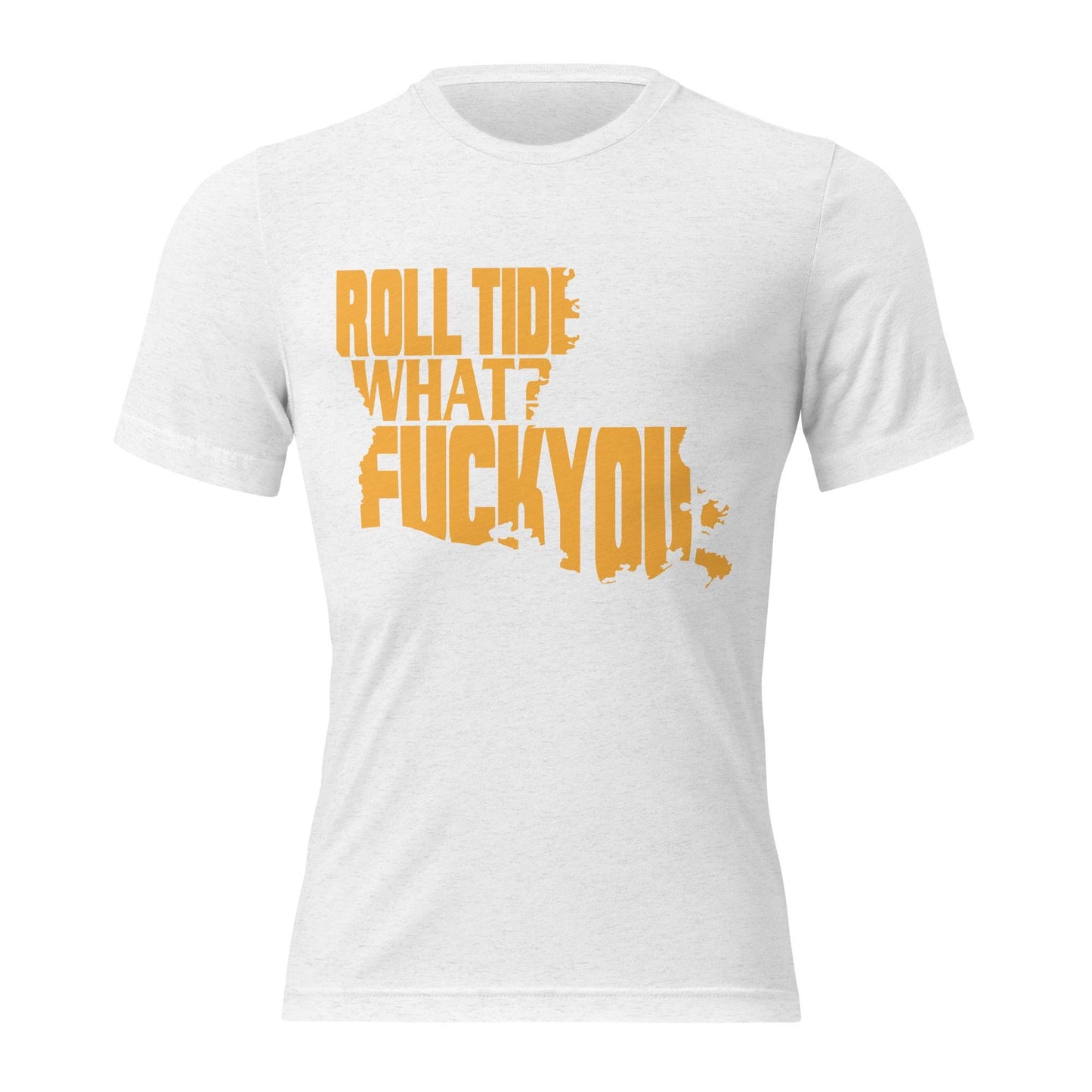 Roll Tide What?! Unisex Tri-Blend Short sleeve t-shirt