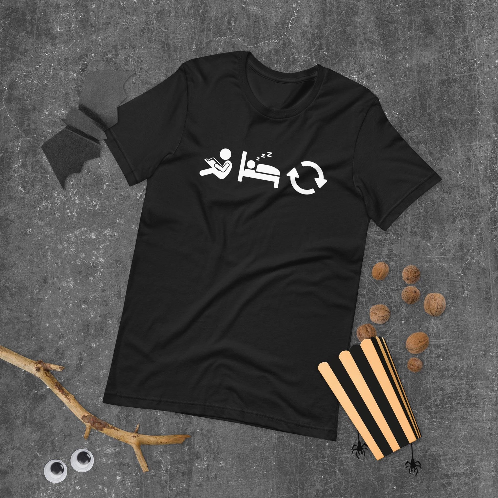 Read Sleep Repeat Unisex t-shirt