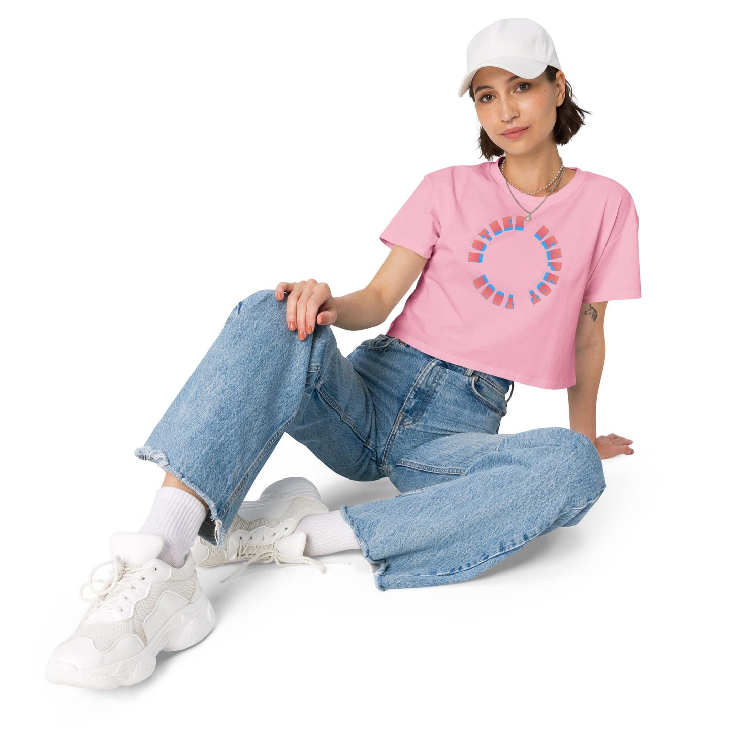 Respect Your Mother Women’s crop top