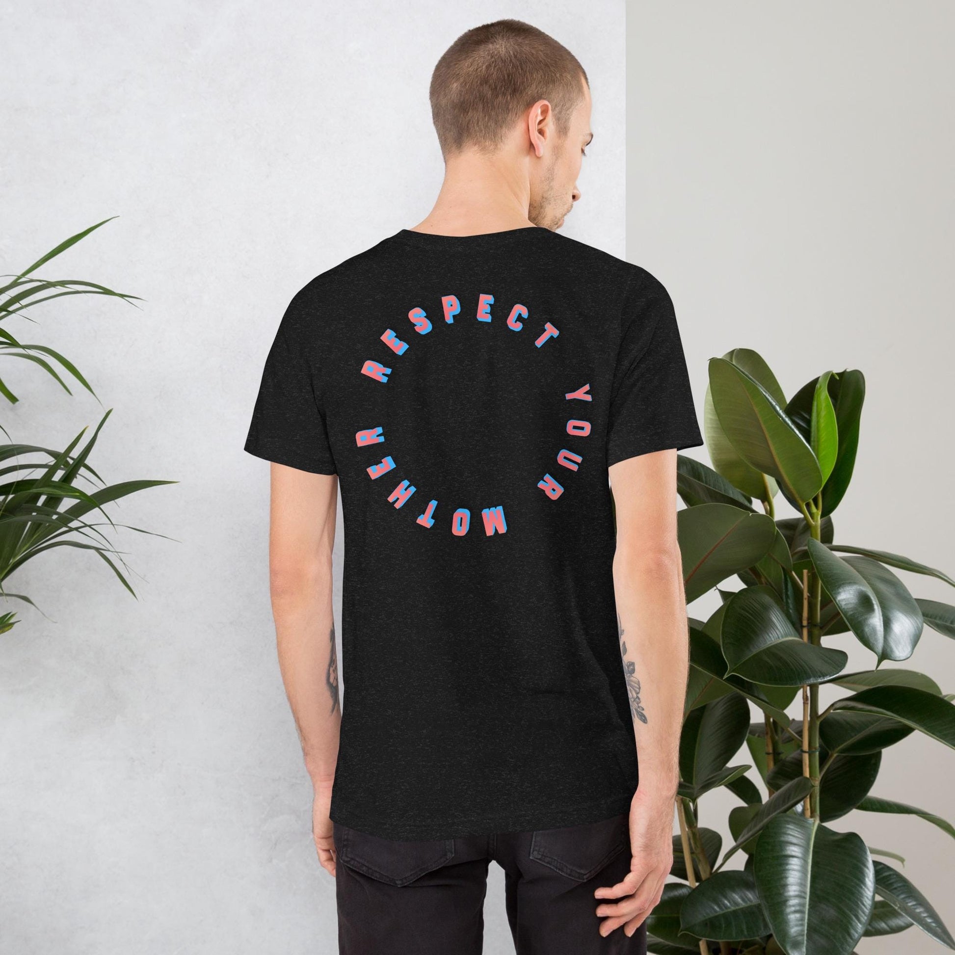 Respect Your Mother Tee • Necktie Front Graphic • Concert Outfit • Made to Order Unisex Tee