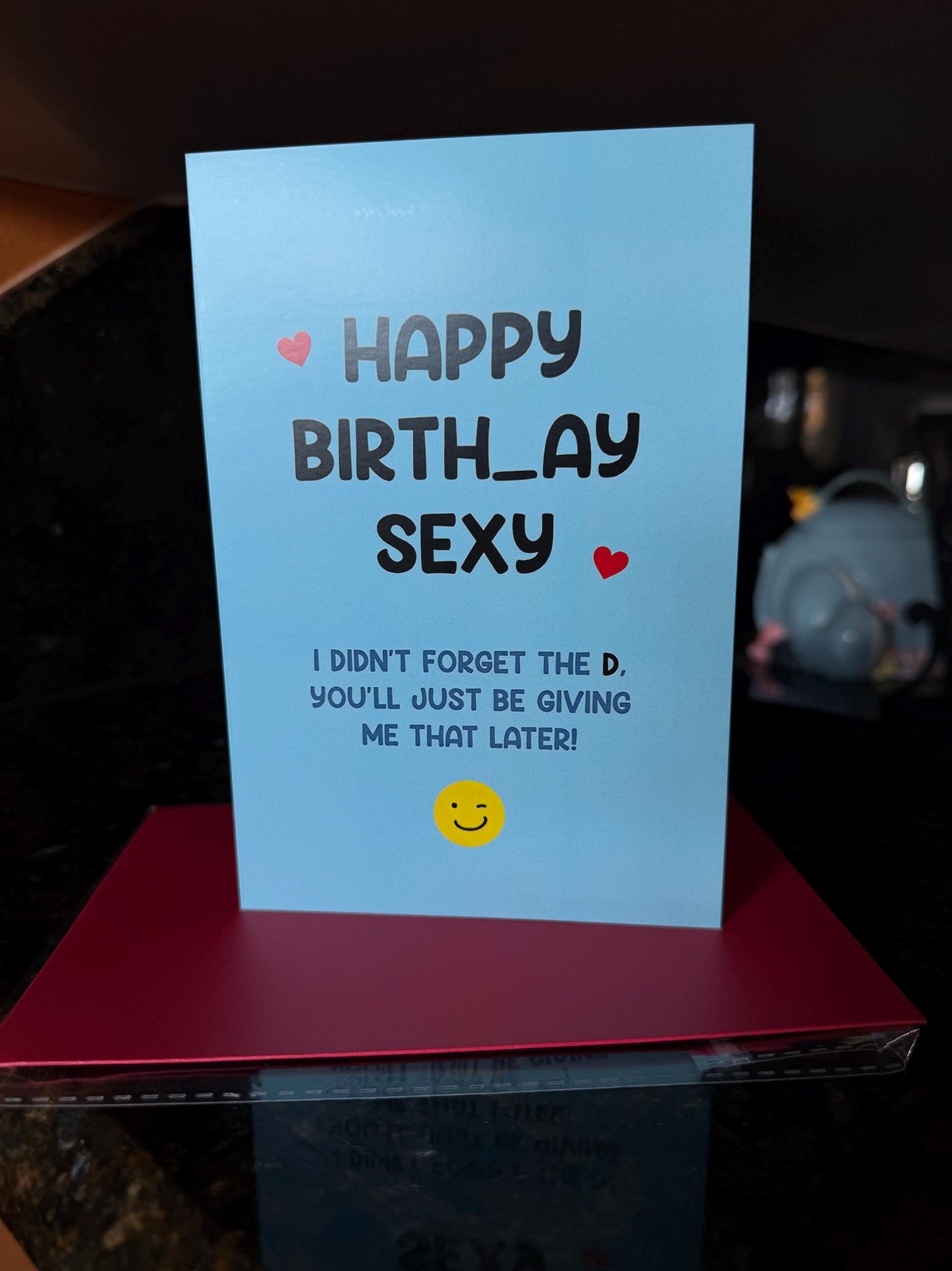 Happy Birth_ay Sexy Card | Funny Dirty Birthday Card for Him or Her | Naughty Adult Birthday Card | Flirty Card for Partner