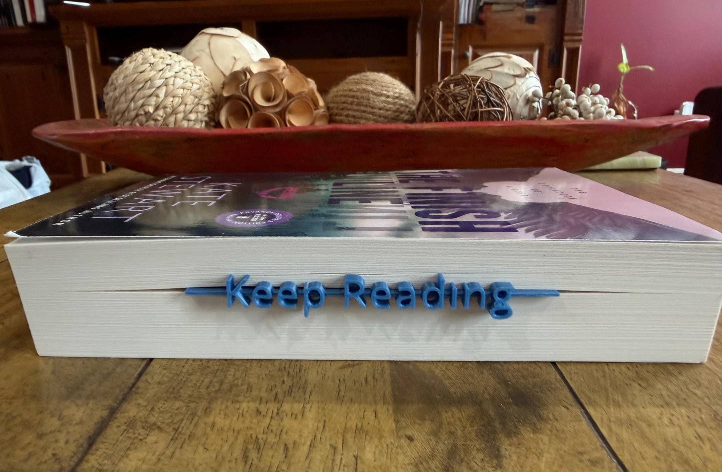 3D Printed Bookmark | Book Lover Gift | Reader Companion (PLA Filament)