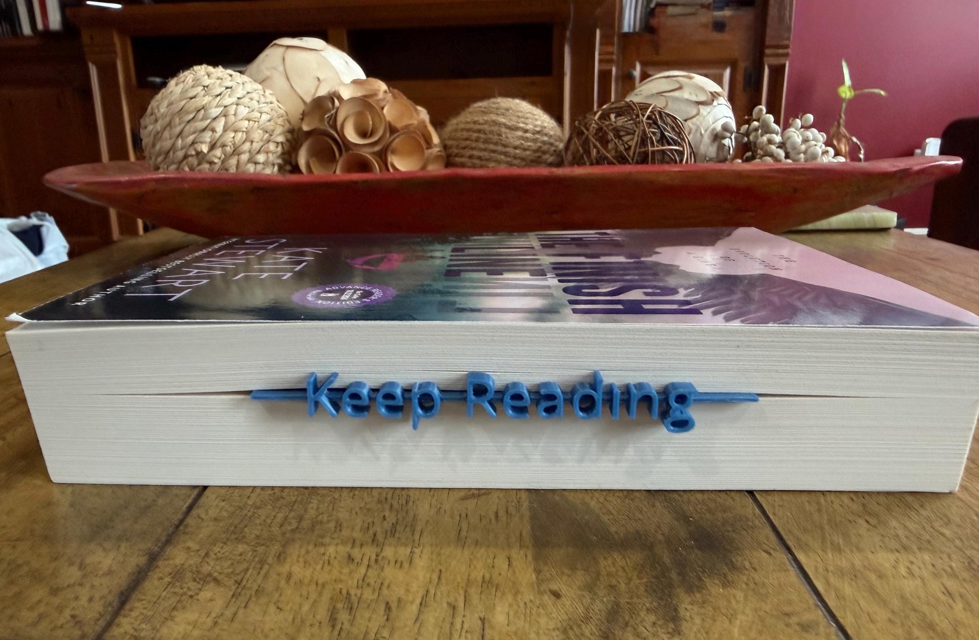 3D Printed Bookmark | Book Lover Gift | Reader Companion (PLA Filament)
