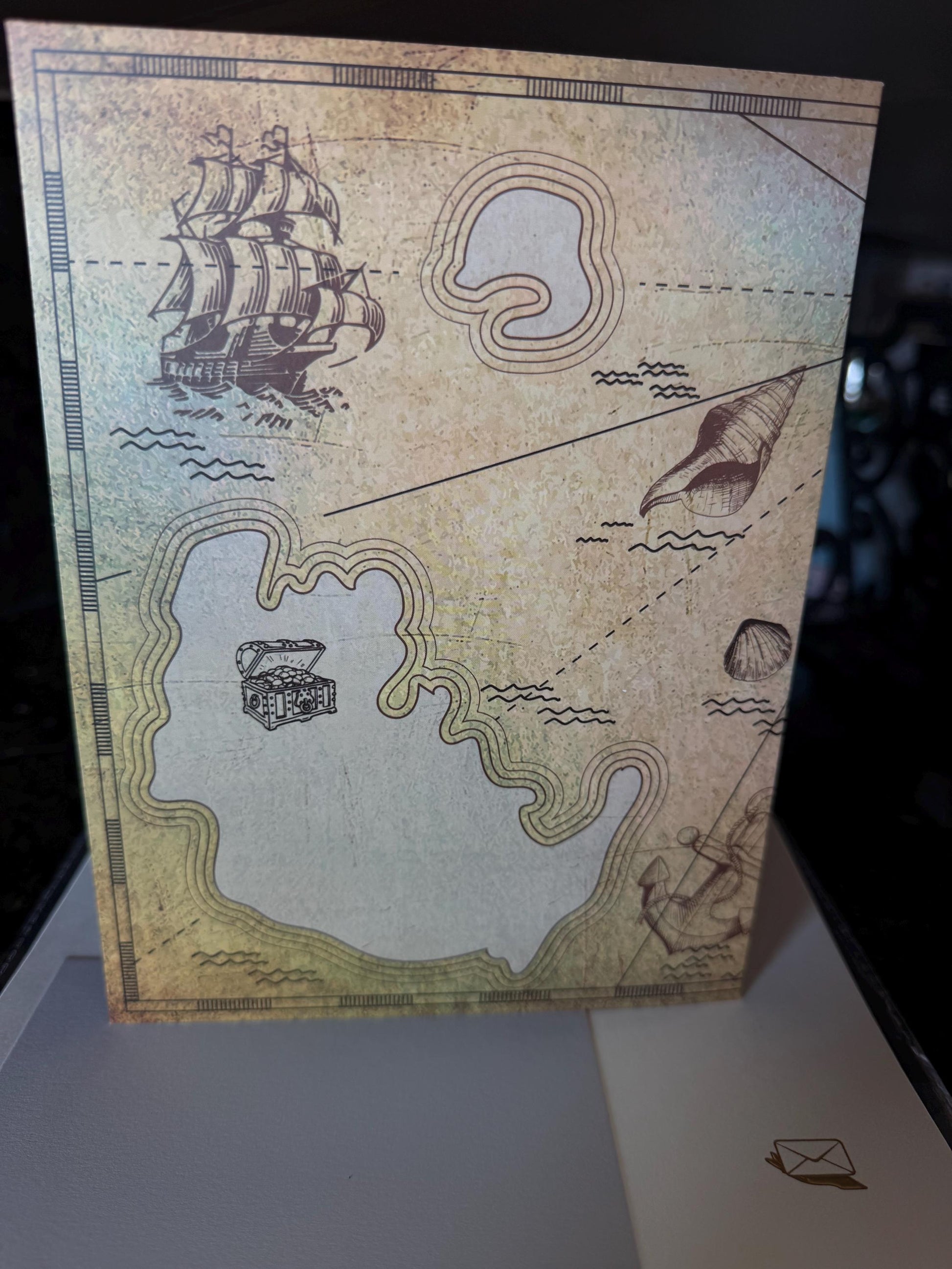 3D Dragon Pop Up Card | Fantasy Dragon Greeting Card | Treasure Chest Pop Up Card | Unique Card for Gamers, Fantasy Lovers & Dragon Fans