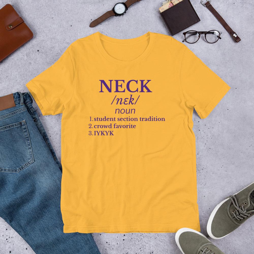 Neck Unisex t-shirt College Game Day Tee Louisiana Student Section