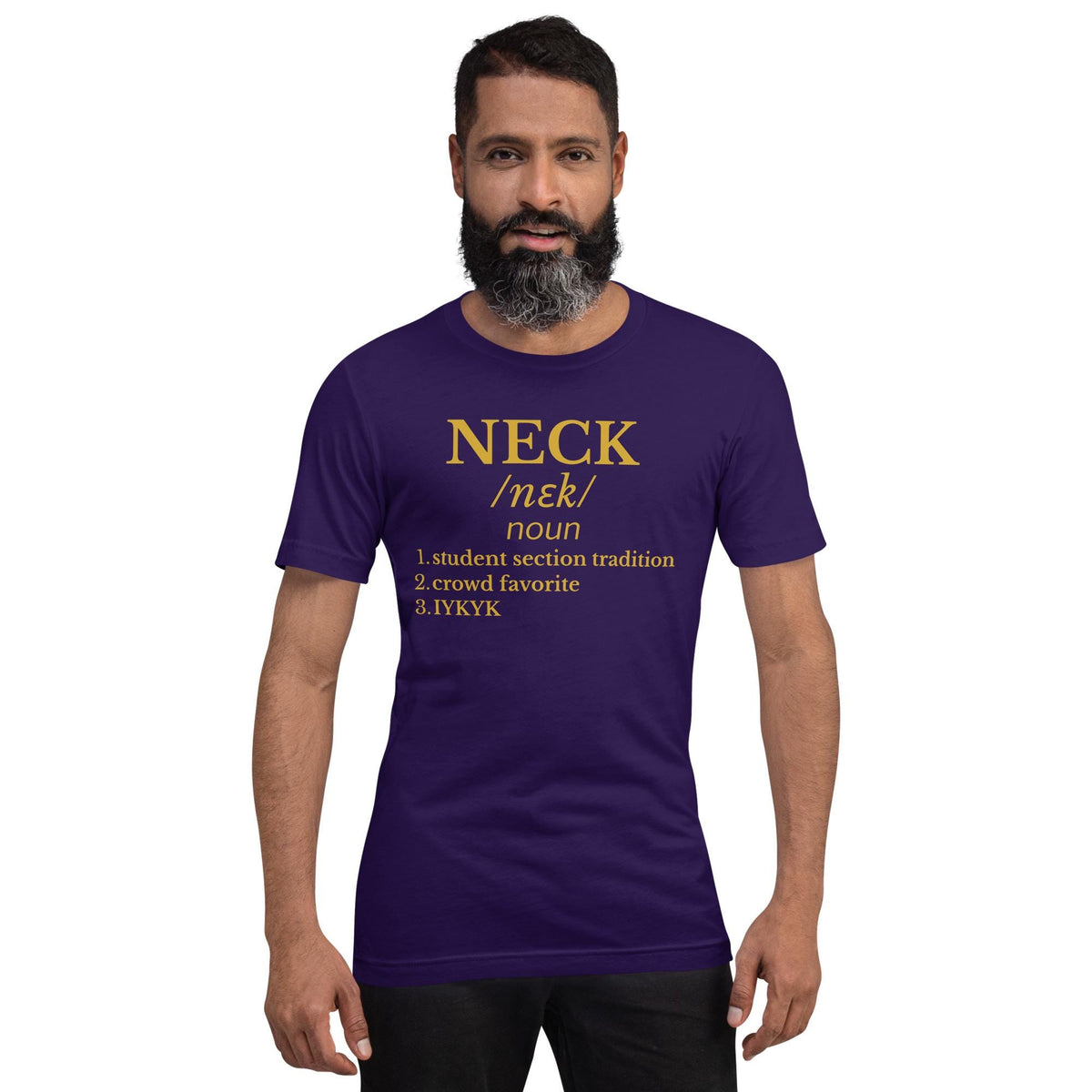 Neck Unisex t-shirt College Game Day Tee Louisiana Student Section