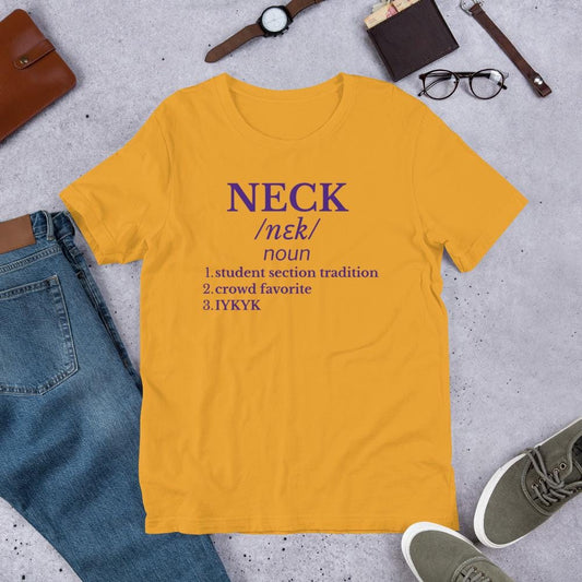Neck Unisex t-shirt College Game Day Tee Louisiana Student Section