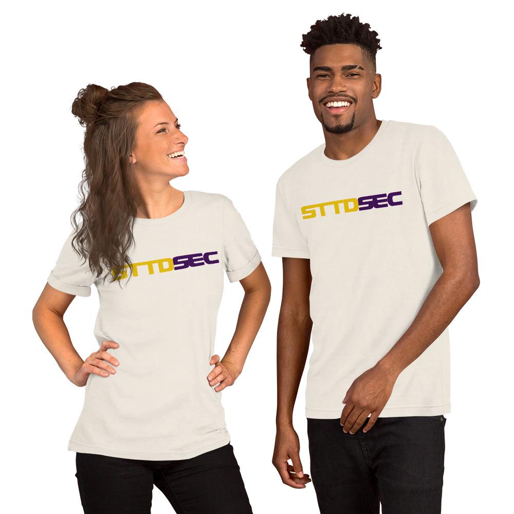 STTD SEC Shirt • Bella Canvas 3001 • DTF Transfer • Gameday Tee • Louisiana Tigers • Rivalry Unisex t-shirt