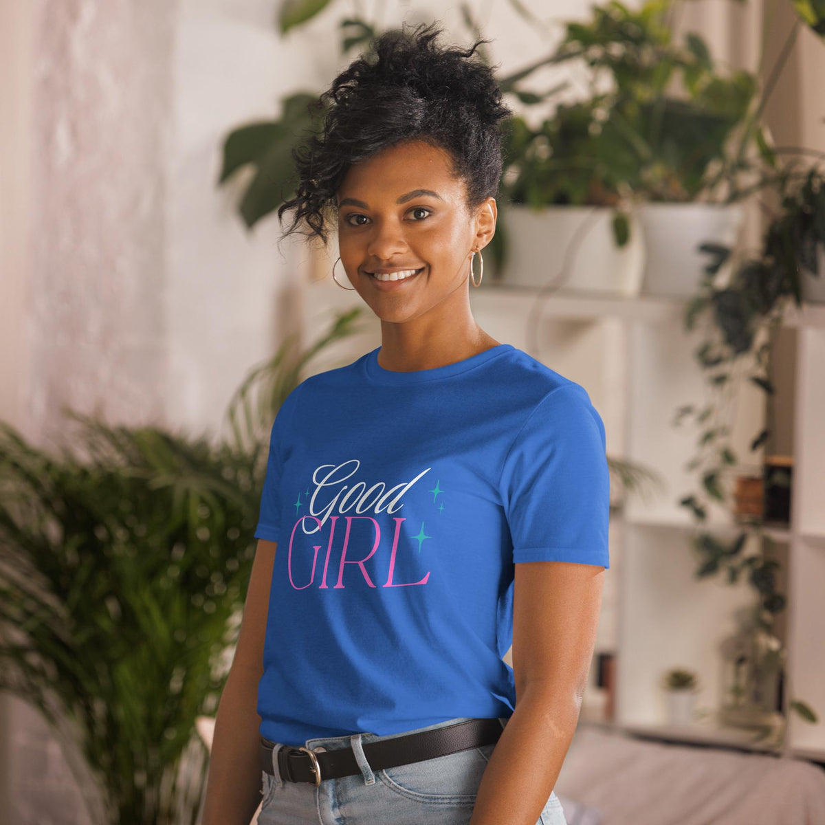Good Girl Graphic Tee • Bookish Shirt • Short-Sleeve Unisex T-Shirt