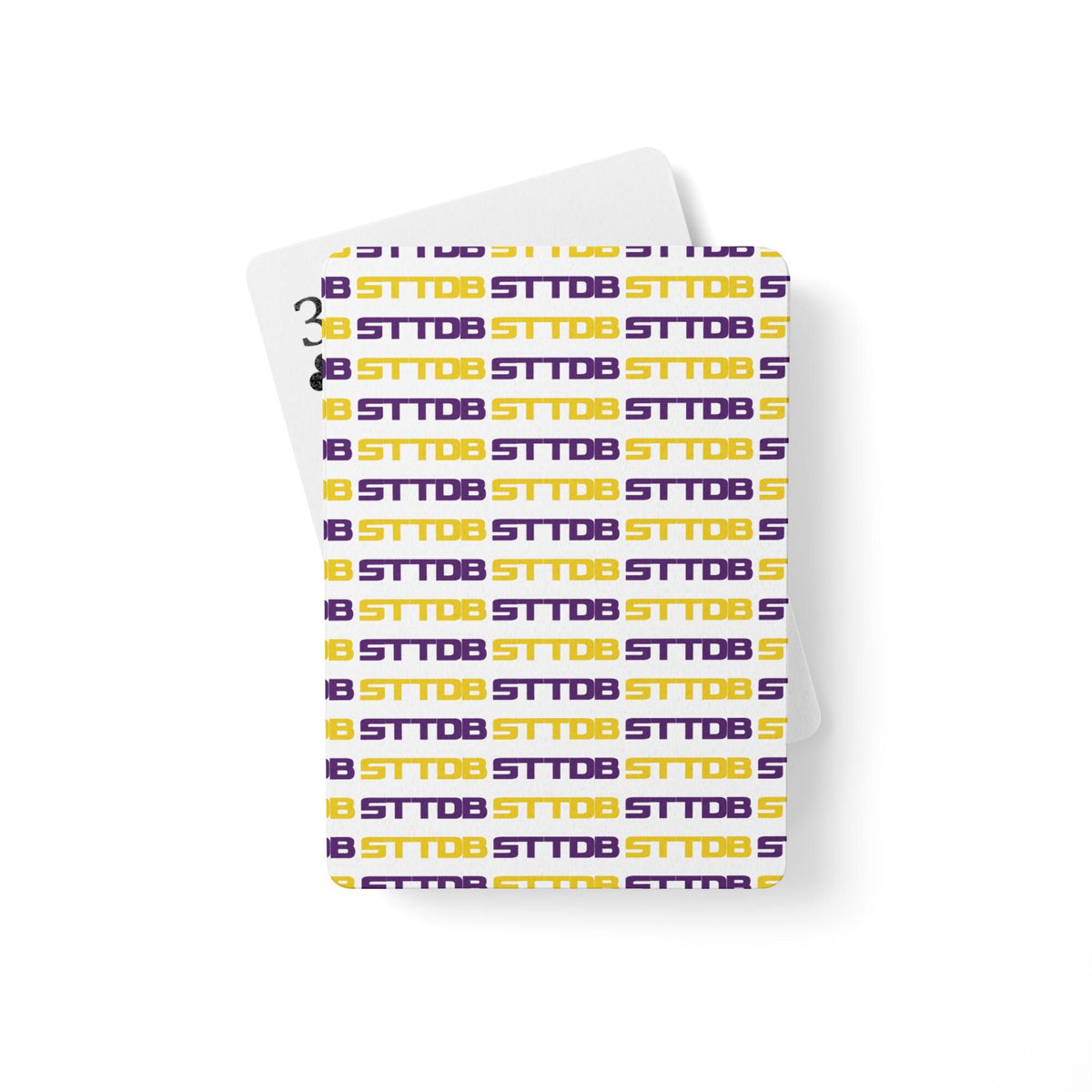 LSU Poker playing cards | Purple and Gold | STTDB | Game Day | Tiger Fan | LSU Football Gift