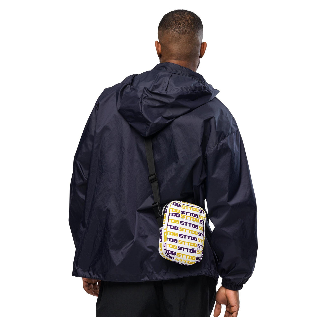 LSU Game Day Crossbody Bag | Purple and Gold All Over Purse | Tiger Stadium Bag | College Game Day Accessory